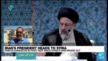 El presidente de Irán sostiene una rara reunión con Assad en Siria