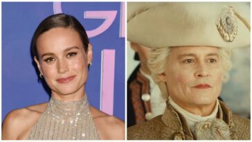 Es posible que Brie Larson no vea la película de estreno de Johnny Depp, Jeanne du Barry, en el Festival de Cine de Cannes