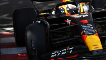 MONTE-CARLO, MONACO - MAY 27: Max Verstappen of the Netherlands driving the (1) Oracle Red Bull