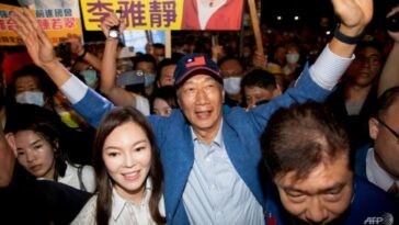 Fundador de Foxconn promete "preservar la paz" con China si es elegido presidente de Taiwán