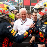 BAKU, AZERBAIJAN - APRIL 30: Red Bull Racing Team Consultant Dr Helmut Marko looks on as Race