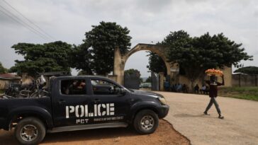 Unknown gunmen have abducted 25 people from church in northwest Nigeria.