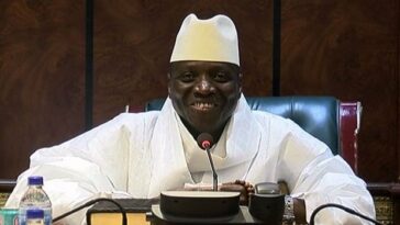 Yahya Jammeh. (File: AFP)
