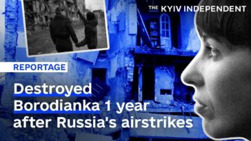 La vida en Borodianka 1 año después de los devastadores ataques aéreos de Rusia (VIDEO)