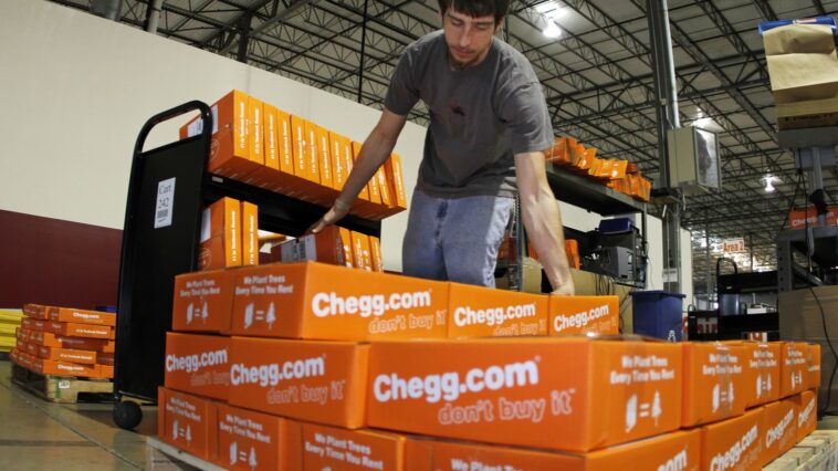 Las acciones de Chegg caen más del 40% después de que la compañía dice que ChatGPT está acabando con su negocio