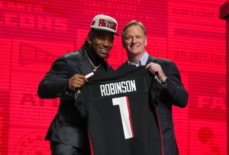 Lista completa de selecciones del Draft de los Falcons: ¿A quién tomó Atlanta en el Draft de la NFL 2023?