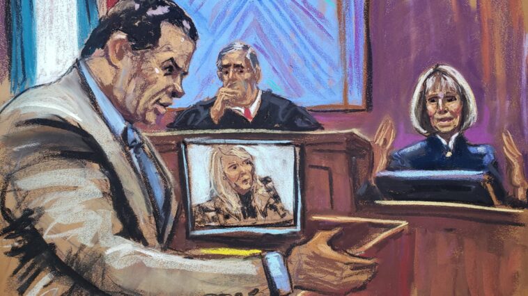 Los abogados de Trump no ofrecerán testigos en el juicio por difamación por violación de E. Jean Carroll