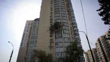 Los ataques nocturnos rusos en las provincias de Kiev, Odesa y Kherson hieren a 18