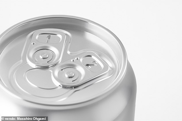 Nendo ha diseñado una lata que puede ayudar a los bebedores a alcanzar la 'proporción áurea' de cerveza a espuma
