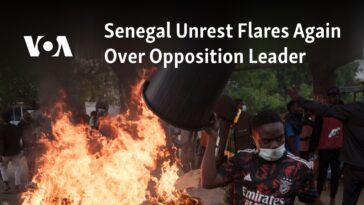 Los disturbios en Senegal vuelven a estallar por el líder de la oposición