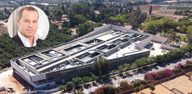 Bnei Zion data center. Inset Avner Papouchado credit: Serverfarm, T G Productions
