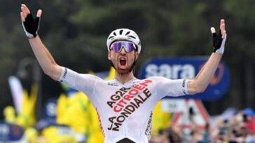 Paret-Peintre gana la etapa 4 mientras Leknessund se lleva la rosa en el Giro