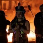 Pueblos indígenas brasileños protestan en defensa de sus tierras