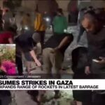 Se reanudan los feroces combates en Gaza mientras se desvanecen las esperanzas de una tregua