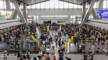 Se restableció la energía del aeropuerto de Manila, ya que el apagón provoca cancelaciones de vuelos
