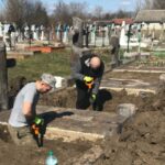 Soldados ucranianos encuentran restos de soldados alemanes de la Segunda Guerra Mundial