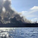 Tres tripulantes desaparecidos tras incendio en petrolero envejecido frente a Malasia