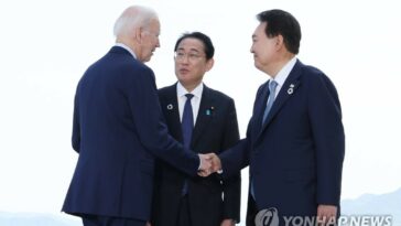 Yoon, Biden, Kishida could hold trilateral summit in Washington this summer