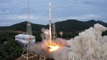 (2nd LD) N. Korea releases rare photos of botched spy satellite launch