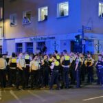 Alemania: Enorme riña deja varias personas heridas, entre ellas policías