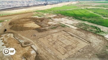 Antiguas ruinas romanas enterradas en región minera de carbón de Alemania