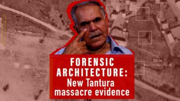 Arquitectura forense: nueva evidencia de la masacre de Tantura