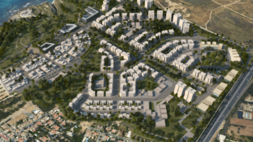 Planned Apollonia neighborhood in Herzliya  credit: Israel Land Authority