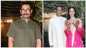 El ex Madhu Mantena de Masaba Gupta se casará mañana con Ira Trivedi, Aamir Khan asiste a la ceremonia mehendi.  ver fotos