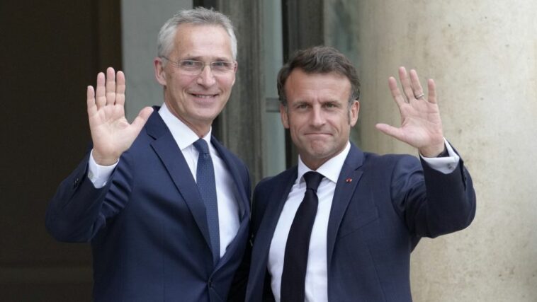 El jefe de la OTAN se reúne con Macron mientras Suecia sigue bloqueada para unirse