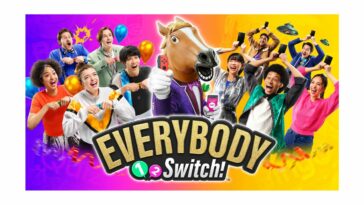 El nuevo juego de fiesta Switch de Nintendo te permite jugar con hasta 100 personas