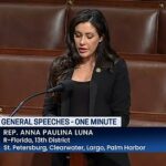 Luna, una ferviente partidaria de Trump que representa a Florida, arremetió contra Adam Schiff durante su discurso de cinco minutos ante la Cámara de Representantes.