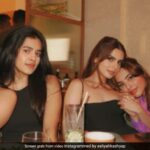 Newly Engaged Aaliyah Kashyap Parties With Khushi Kapoor And Friends
