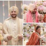 Karan Deol comparte las primeras fotos oficiales de boda de ensueño con su esposa Drisha Acharya, marca el comienzo de su nuevo viaje