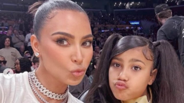 Kim Kardashian eliminó un TikTok publicado por su hija North West y admite que Kanye tenía "razón" esta vez