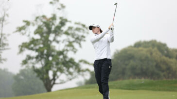 Leona Maguire lidera un major por primera vez en el KPMG Women's PGA