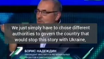 El político opositor Boris Nadezhdin, que ha criticado la invasión rusa de Ucrania, dijo en el canal NTV de Rusia que los rusos deben elegir un líder diferente en las elecciones del país de 2024.