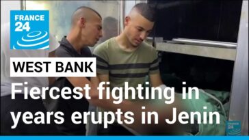 Los combates más feroces en años estallan en la ciudad cisjordana de Jenin, al menos 5 palestinos muertos