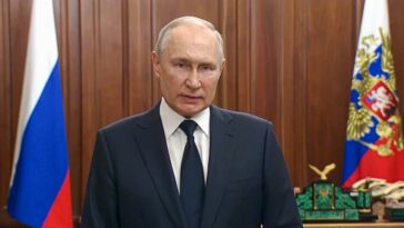 "Los intentos de crear desorden interno fracasarán", dice Putin a la nación