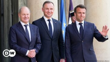 Macron, Scholz y Duda hablan sobre Ucrania, la OTAN y la migración