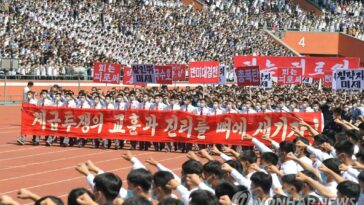 Mass rallies in N. Korea against U.S. held on Korean War anniversary