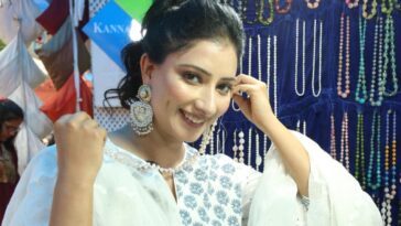Niharica Raizada disfruta de una caminata gastronómica en Dilli Haat, dice que extrañaba a Rajma Chawal
