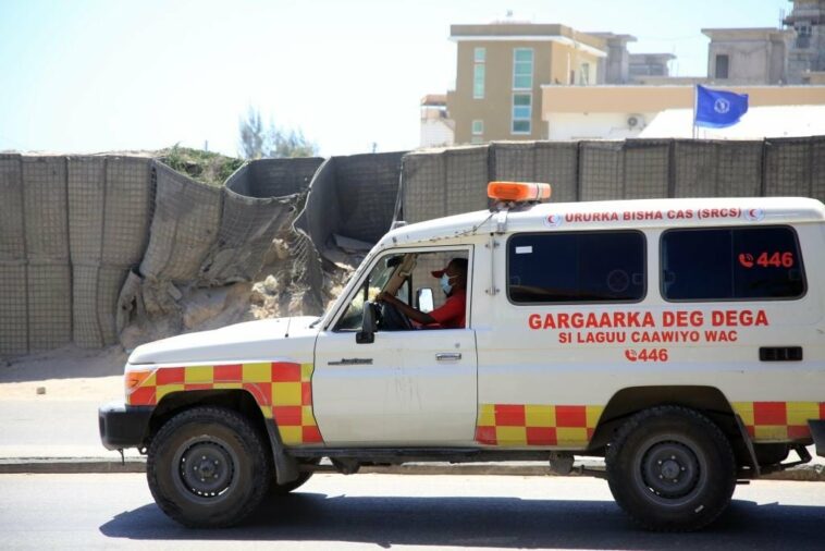 At least eight people were killed on Tuesday in fighting outside parliament in Somalia's semi-autonomous region of Puntland between local security forces and armed militiamen.