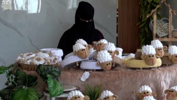 Puntadas cargadas de ovejas: creaciones de mujeres palestinas celebran Eid Al-Adha