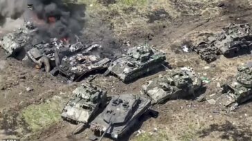 Las tropas rusas recibirán un pago de £ 930 por destruir tanques Leopard de fabricación alemana y cualquier otro vehículo blindado suministrado por los