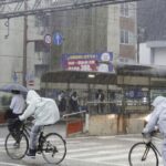 Un muerto y dos desaparecidos en Japón tras fuertes lluvias por tormenta tropical Mawar