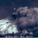 Volcán Popocatépetl registra 45 exhalaciones en las últimas 24 horas