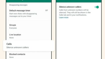 WhatsApp ha lanzado hoy una nueva función llamada Silenciar llamadas desconocidas.  Como sugiere el nombre, la herramienta descartará automáticamente el spam, las estafas y las llamadas de personas desconocidas en WhatsApp.