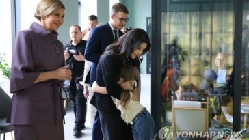 First ladies of S. Korea, Ukraine meet in Kyiv