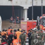 (4th LD) 50 dead or missing in downpours after 5 more bodies recovered from underground road