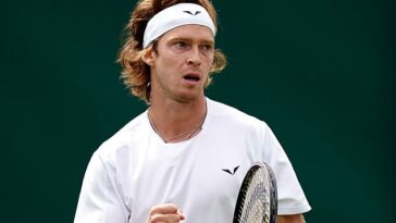 Andrey Rublev dice que Wimbledon solo se estaba lastimando a sí mismo al prohibir a los jugadores rusos